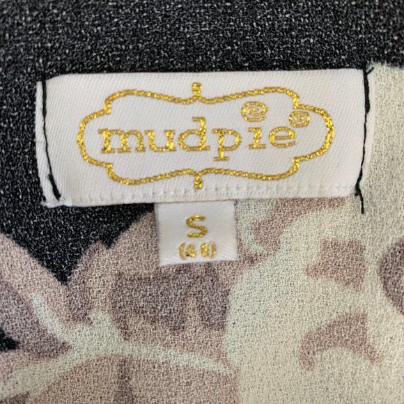 Mud pie Small Floral Long Sleeve Shirt Dress Roses - Picture 5 of 6